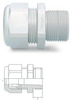 Prensaestopas HSK-K largo, referencia 22015161 de Pemsa. M16 ( 5/10)